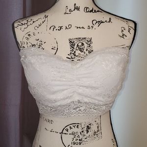 White Lace Bandeaus